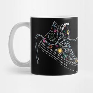 Picses high tops - Pastel &amp; black Mug